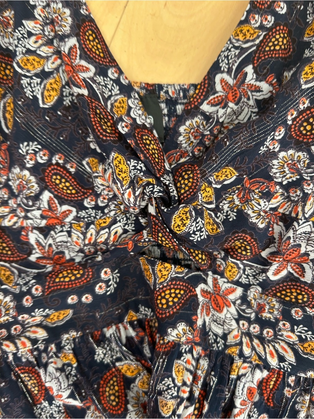 Floral Print Spaghetti-Strap Summer Dress - Picture 3 of 4